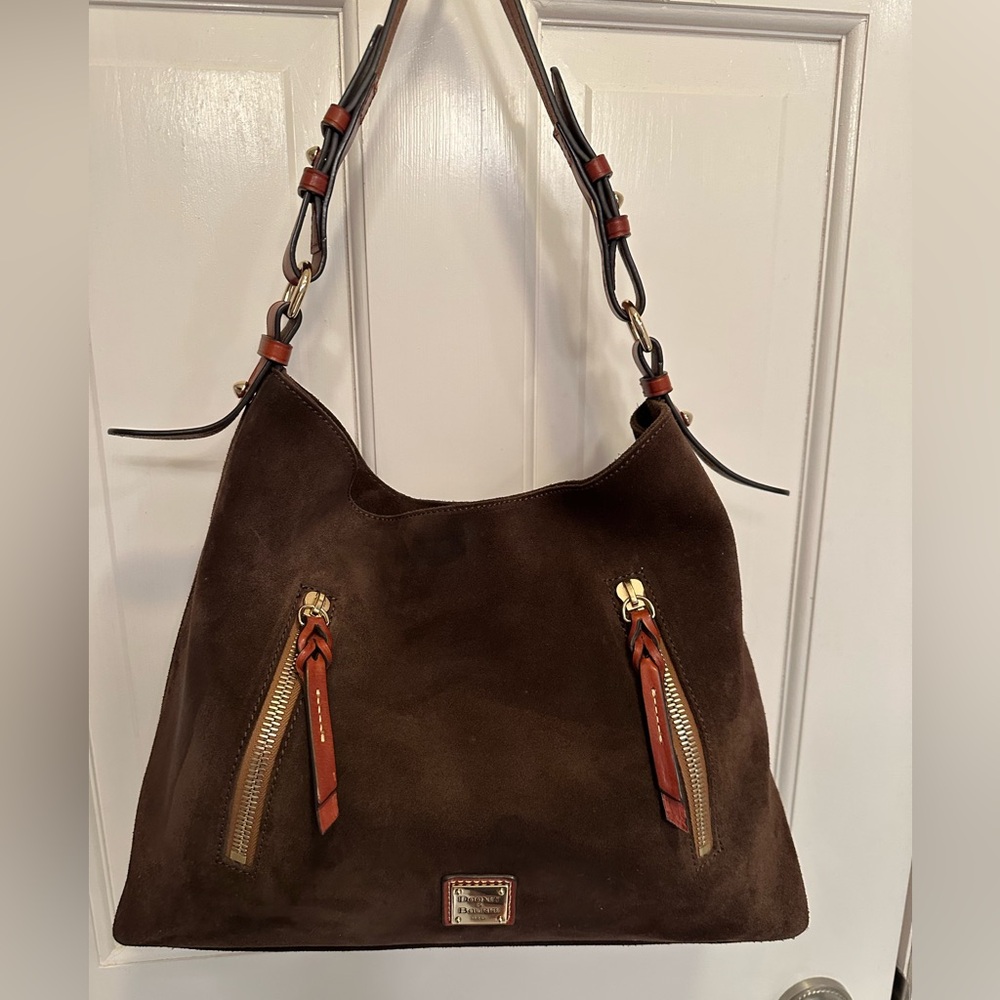 Dooney & Bourke Suede Cooper Hobo